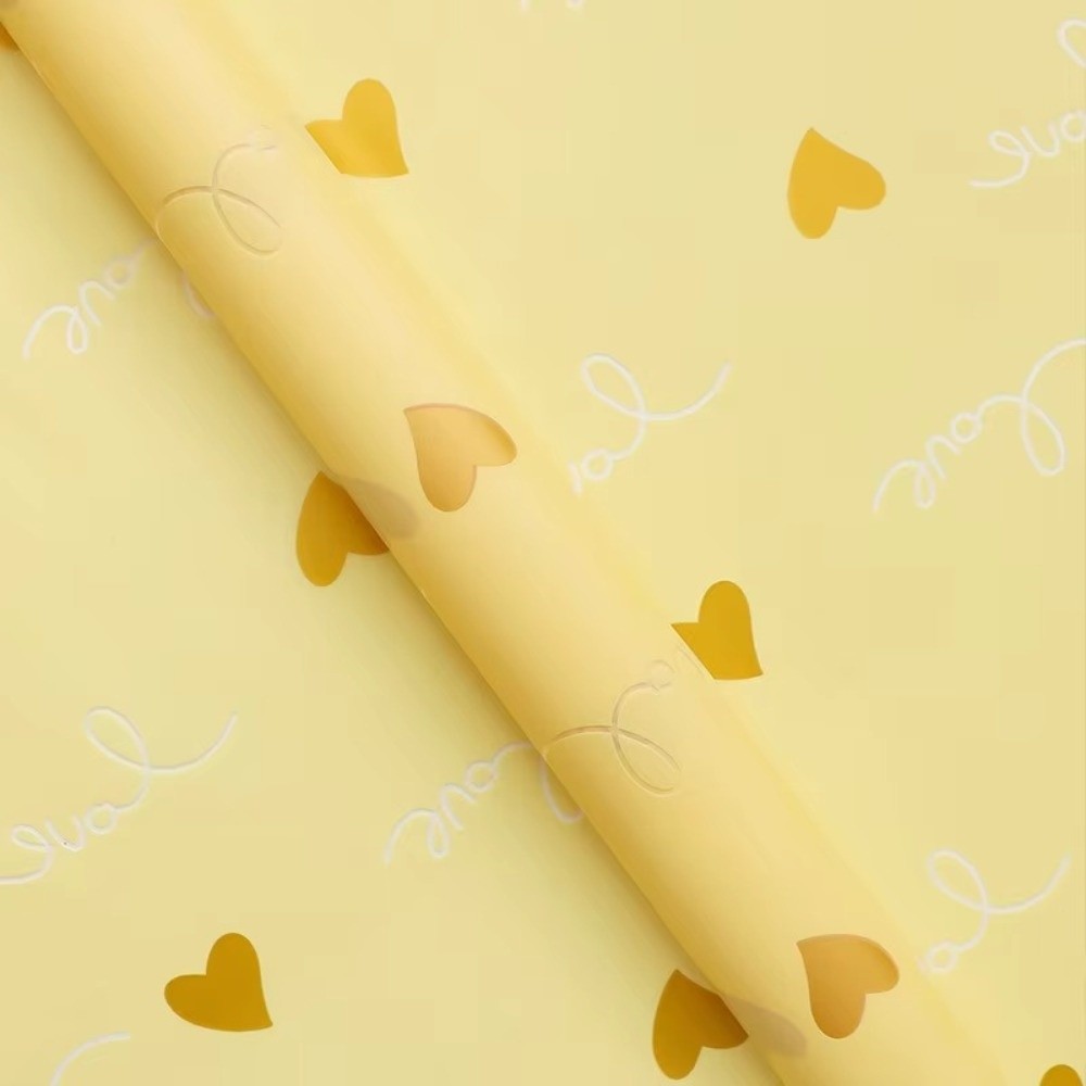 Flower Wrap Kraft - 20 แผ่นกระดาษห่อดอกไม้หลากสี 57x57 ซม. กระดาษห่อช่อดอกไม้กันน้ำ DIY