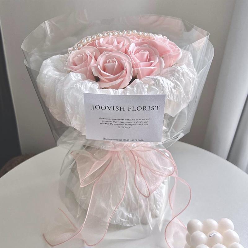 Ribbon Organza Roll - ริบบิ้นผ้าซาตินขนาด 40 มม. ม้วนยาว 30 หลา