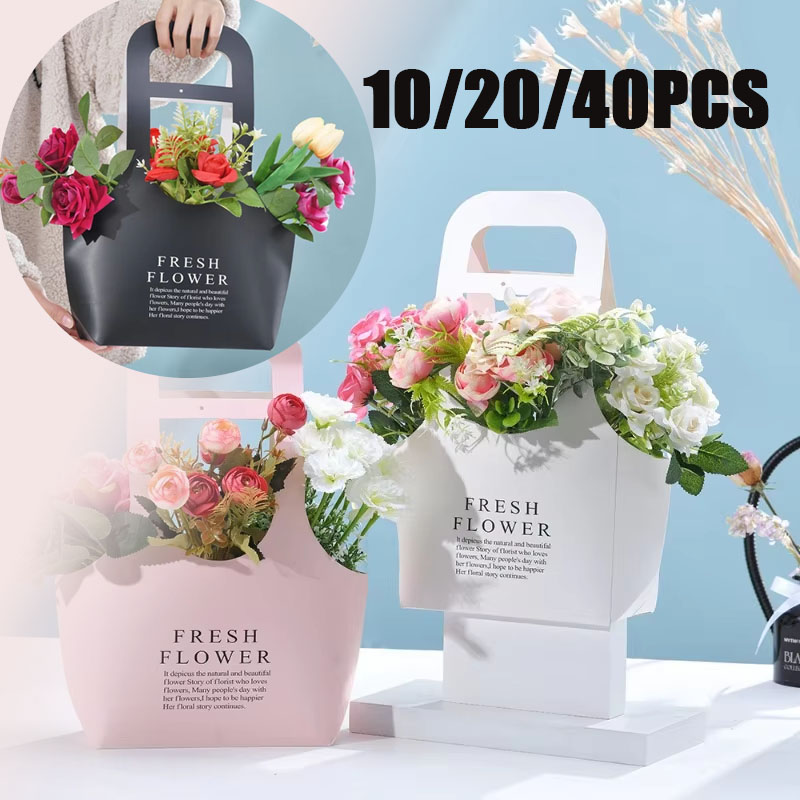 ถุงกระดาษคราฟท์ลายดอกไม้ ขนาดเ - Flower Wrap Kraft บทวิจารณ์และราคา