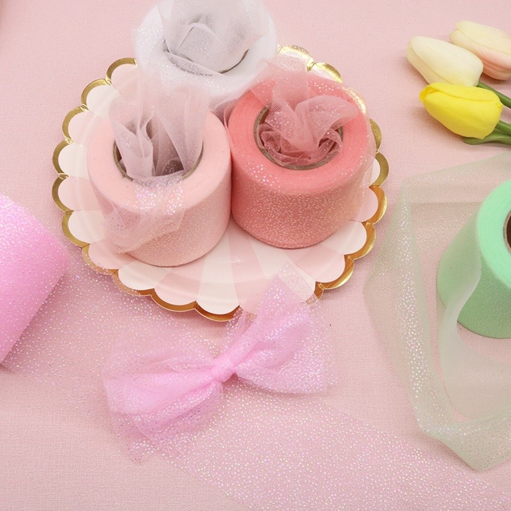 ริบบิ้นคริสตัลประดับเลื่อมขนาด - Ribbon Organza Roll บทวิจารณ์และราคา