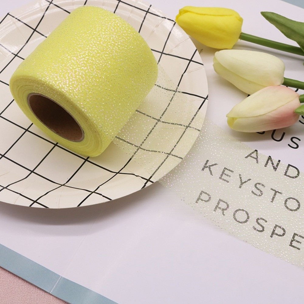 ริบบิ้นคริสตัลประดับเลื่อมขนาด - Ribbon Organza Roll บทวิจารณ์และราคา