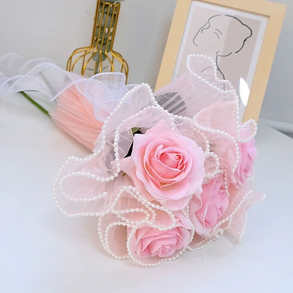 ผ้าลูกไม้ตาข่ายลายดอกไม้ขนาด 2 - Florist Supply House บทวิจารณ์และราคา