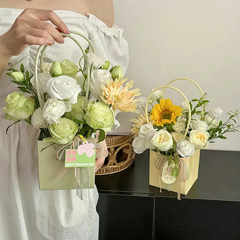 ถุงของขวัญดอกไม้คราฟท์แบบพกพาก - Florist Supply House บทวิจารณ์และราคา