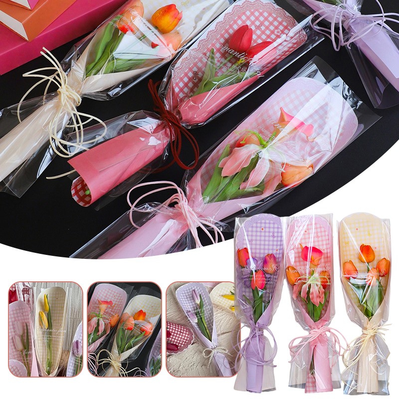 10 ชุด ถุงบรรจุภัณฑ์ช่อดอกไม้ข - Florist Supply House บทวิจารณ์และราคา