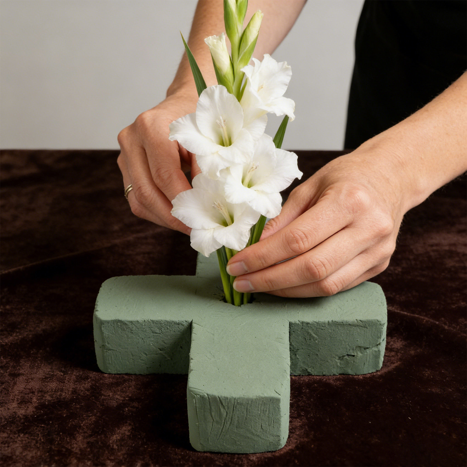 โฟมดอกไม้แบบไขว้ 3 ชิ้น สำหรับ - Supply For Florist บทวิจารณ์และราคา