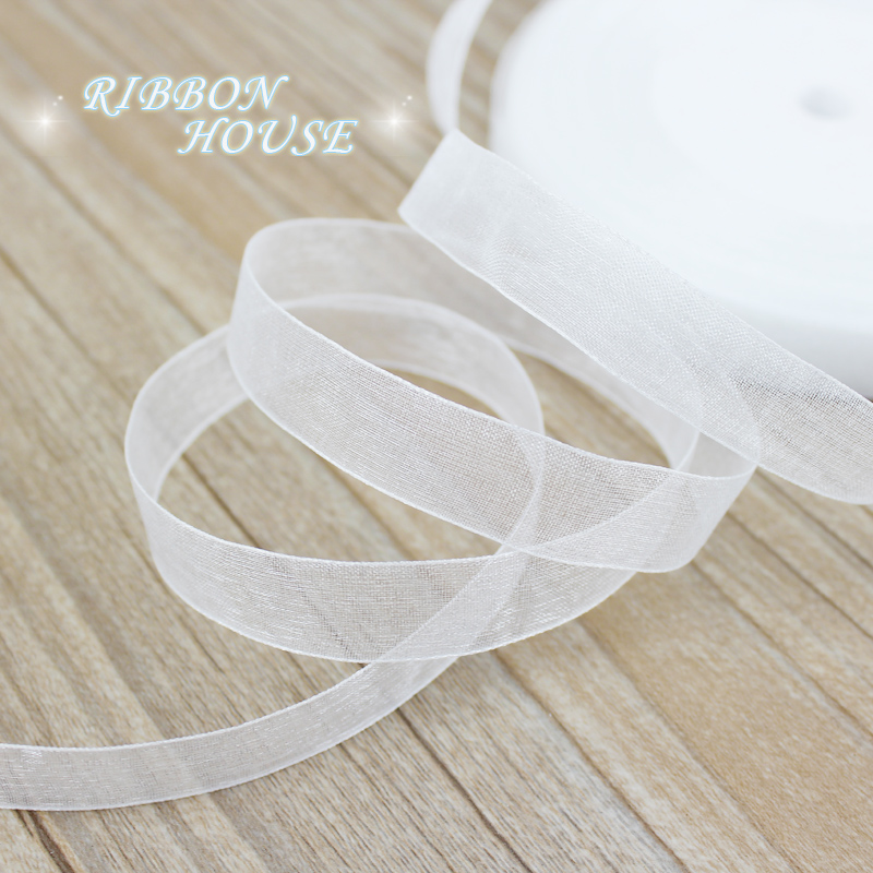 (50 หลา/ม้วน) 12/15/20/25/40/5 - Ribbon Organza Roll บทวิจารณ์และราคา