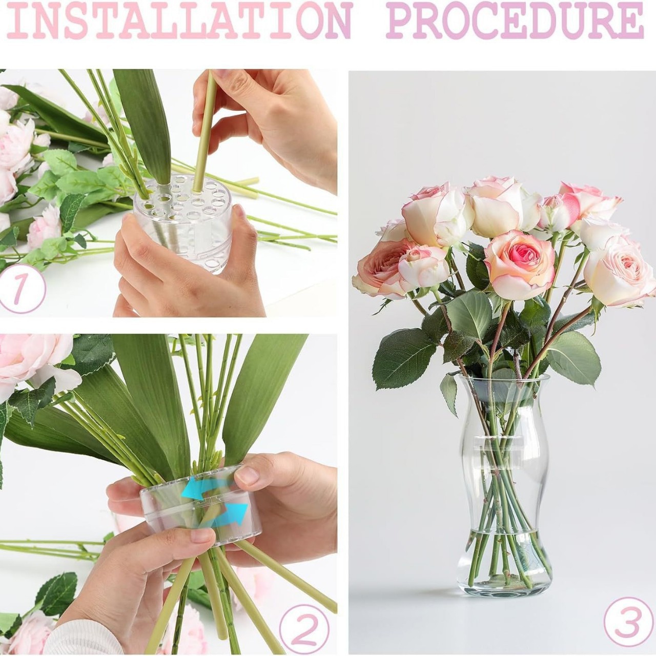 ที่จัดดอกไม้แบบเกลียวสำหรับแจก - Supply For Florist บทวิจารณ์และราคา