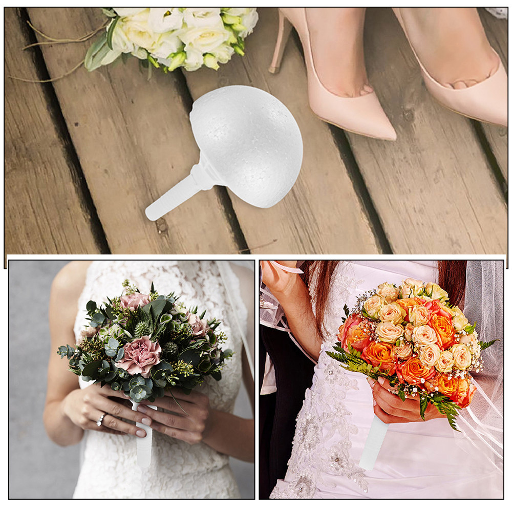 ชุดที่จับดอกไม้เจ้าสาวแบบโฟม 1 - Bouquet Holder Foam บทวิจารณ์และราคา