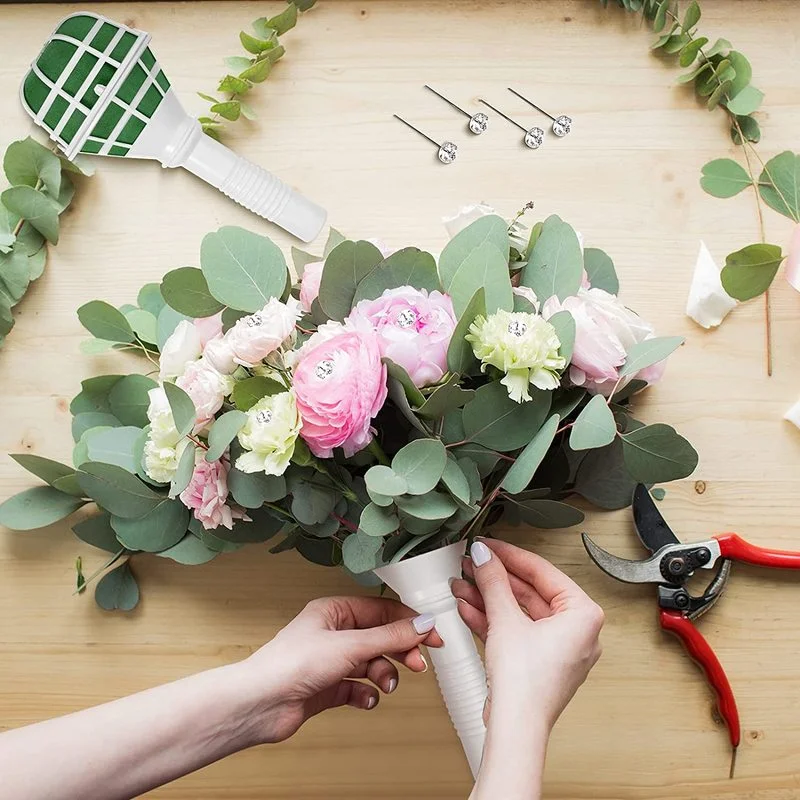 ชุดอุปกรณ์จัดช่อดอกไม้งานแต่งง - Bouquet Holder Foam บทวิจารณ์และราคา