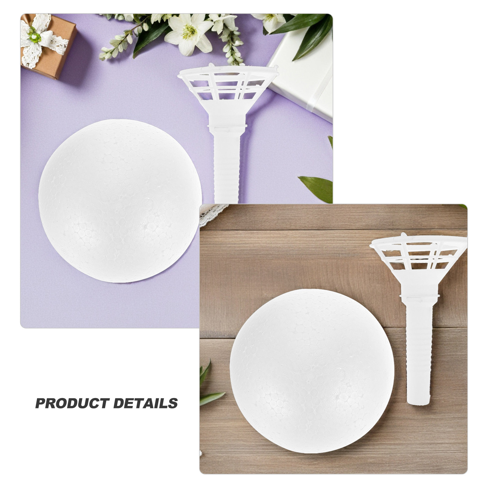 ชุดอุปกรณ์จัดดอกไม้โฟม 1 ชุด ส - Bouquet Holder Foam บทวิจารณ์และราคา