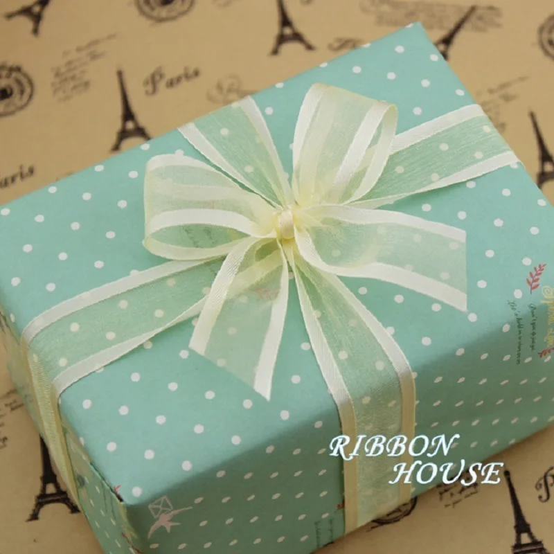 (50 หลา/ม้วน) 25 มม.Broadside  - Ribbon Organza Roll บทวิจารณ์และราคา