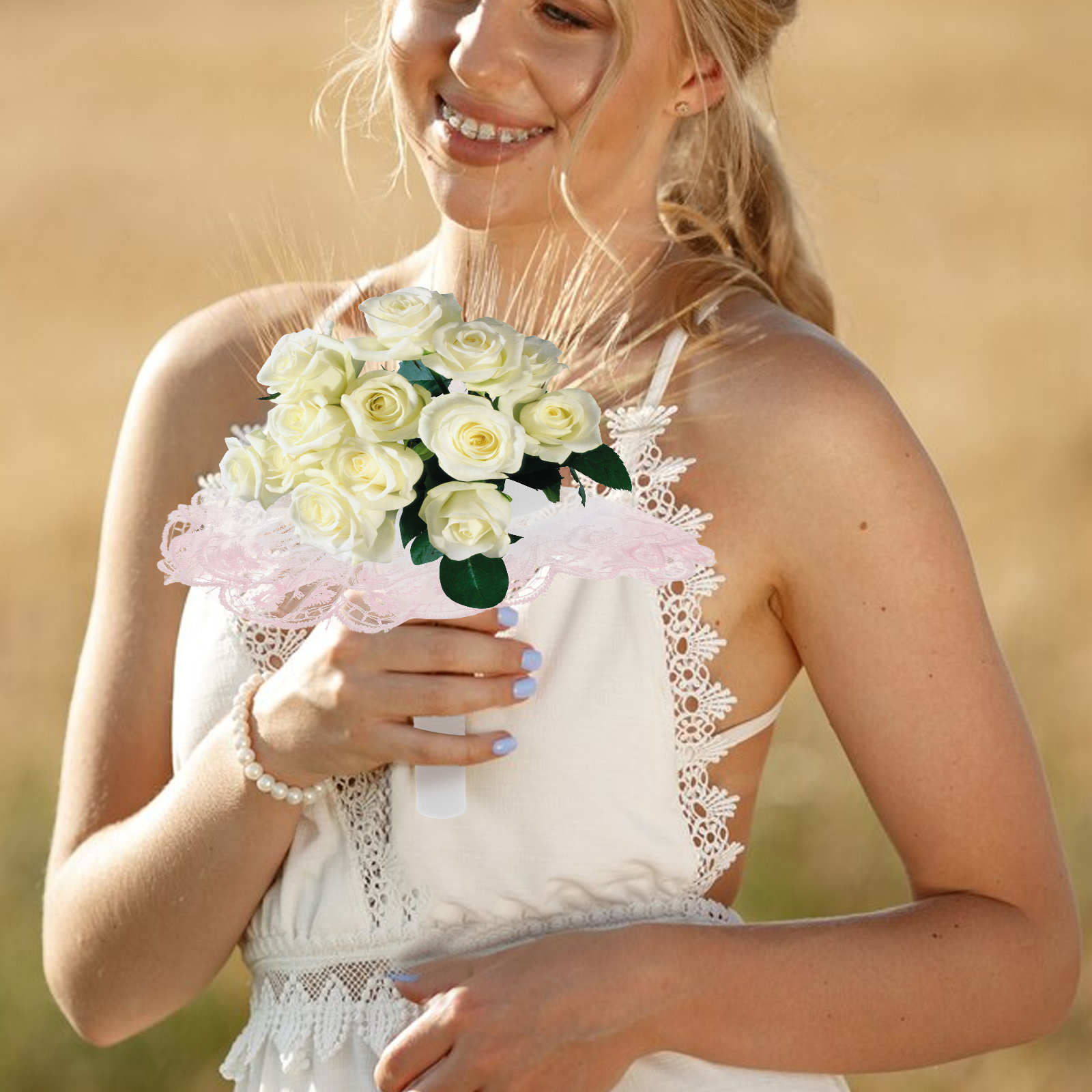 ที่วางดอกไม้ โฟมจัดดอกไม้สำหรั - Bouquet Holder Foam บทวิจารณ์และราคา