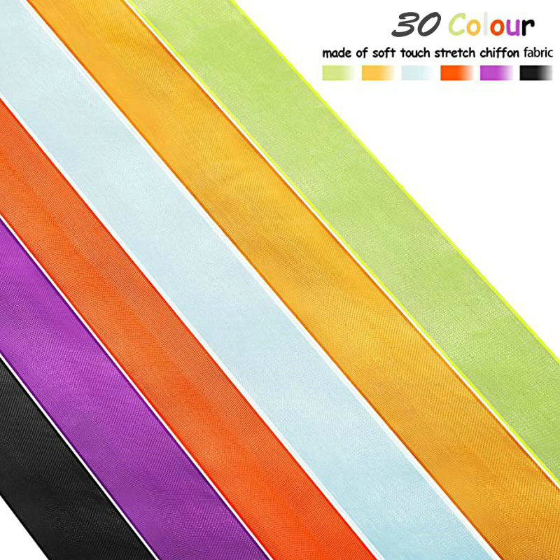 50หลา/ม้วน Organza ริบบิ้นขายส - Ribbon Organza Roll บทวิจารณ์และราคา