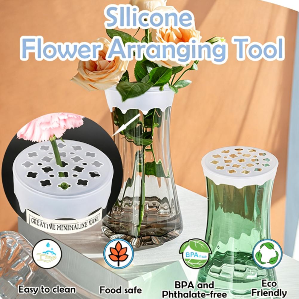 ที่วางดอกไม้ซิลิโคนแบบกึ่งโปร่ - Supply For Florist บทวิจารณ์และราคา