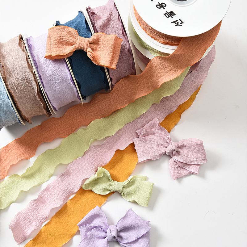อุปกรณ์ตกแต่งผมโบว์ งานแฮนด์เม - Ribbon Organza Roll บทวิจารณ์และราคา