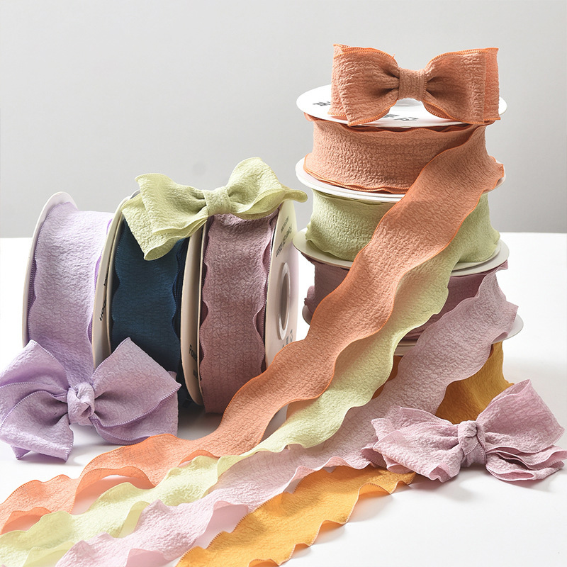 อุปกรณ์ตกแต่งผมโบว์ งานแฮนด์เม - Ribbon Organza Roll บทวิจารณ์และราคา