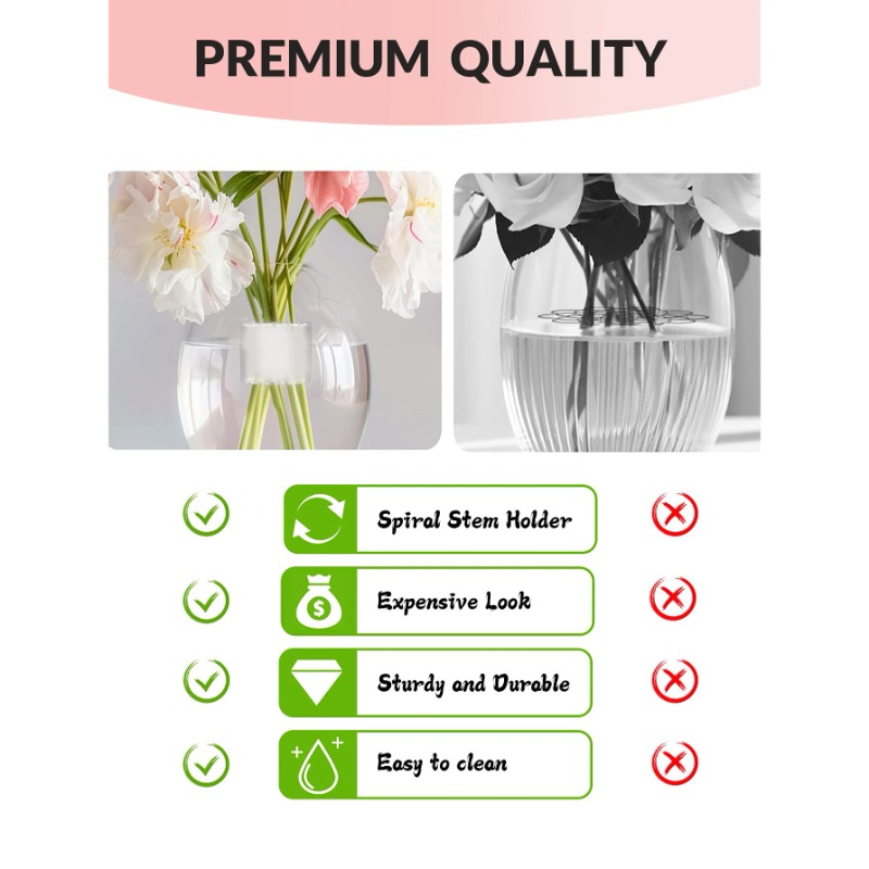 เกลียวผู้ถือ Stem ทนทาน CLEAR  - Florist Supp บทวิจารณ์และราคา