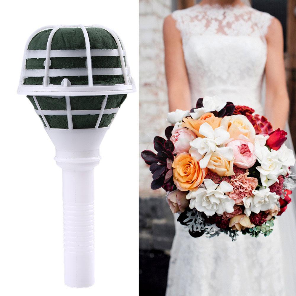 อุปกรณ์ตกแต่งดอกไม้สำหรับงานแต - Bouquet Holder Foam บทวิจารณ์และราคา