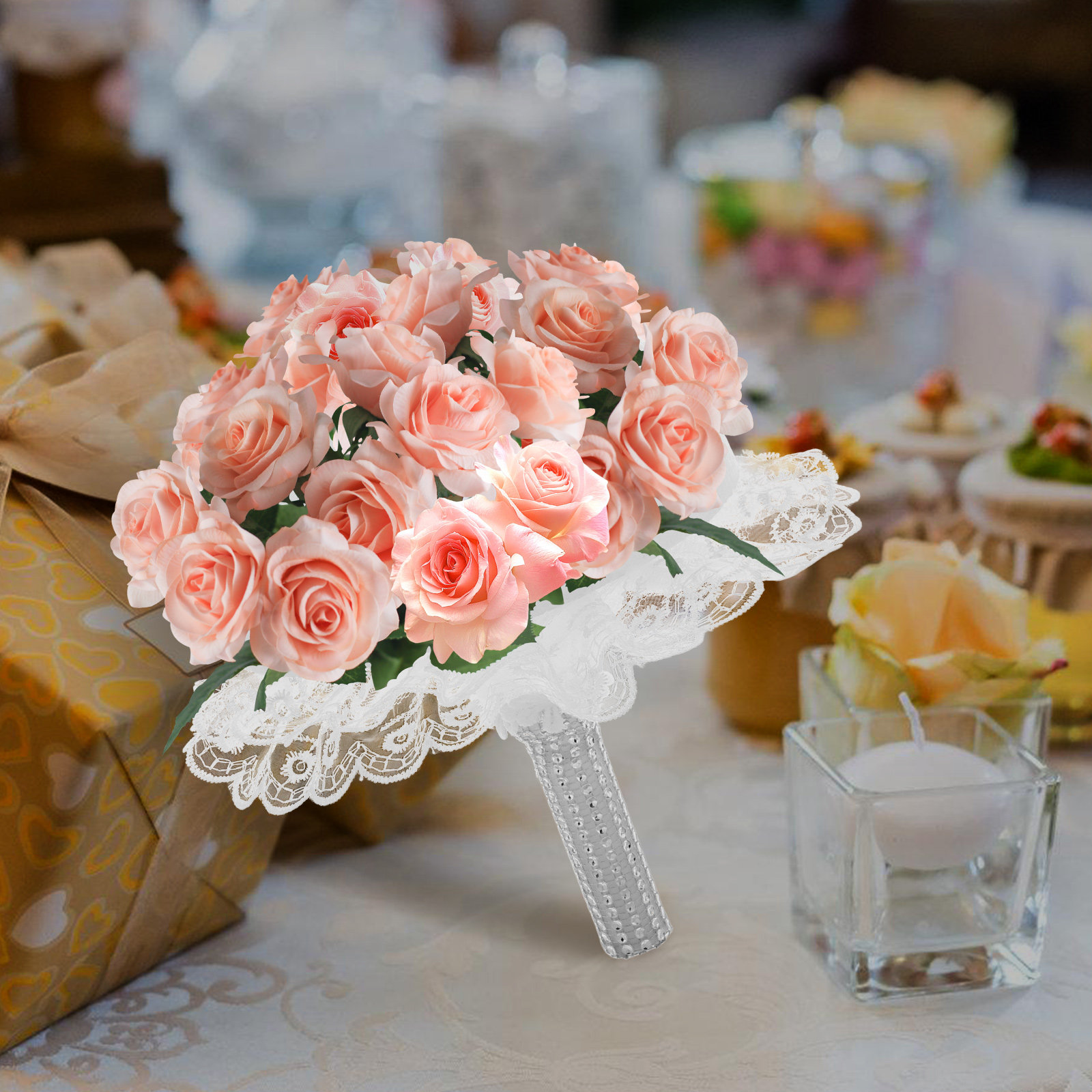ชุดอุปกรณ์จัดดอกไม้ประดิษฐ์ 1  - Bouquet Holder Foam บทวิจารณ์และราคา