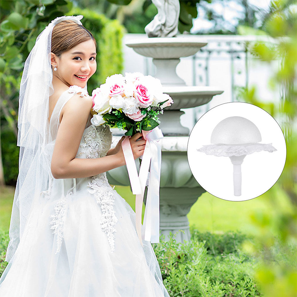ชุดที่จับช่อดอกไม้แบบครึ่งทรงก - Bouquet Holder Foam บทวิจารณ์และราคา