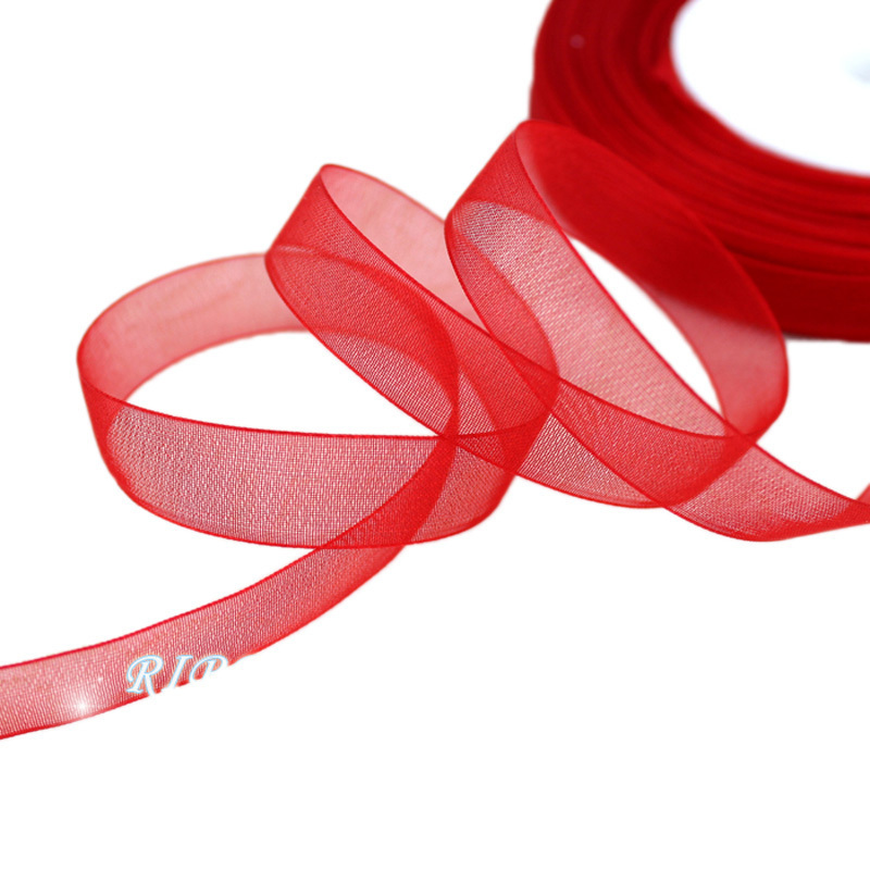 (50 หลา/ม้วน) ริบบิ้นออร์แกนซ่ - Ribbon Organza Roll บทวิจารณ์และราคา